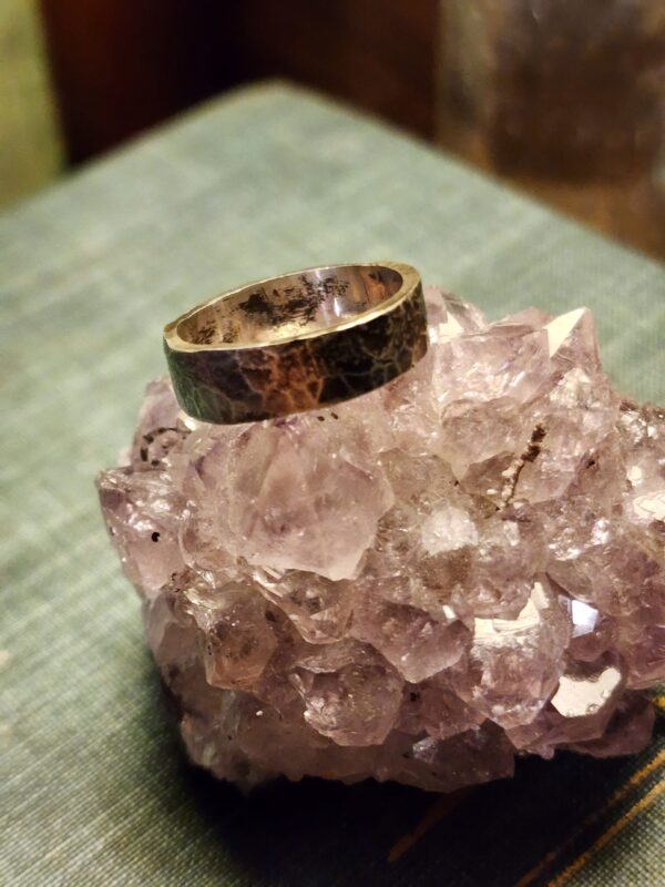 Forged Sterling Ring 1 - Size 6.75