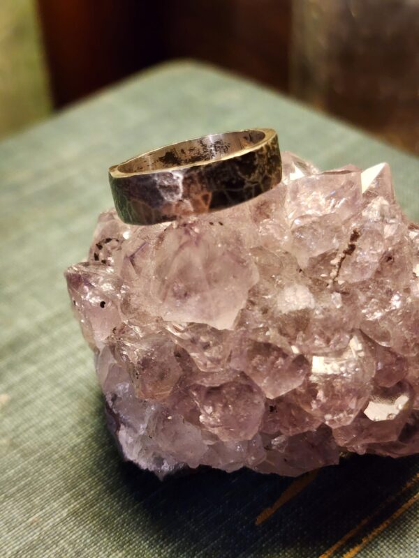 Forged Sterling Ring 1 - Size 6.75 - Image 3