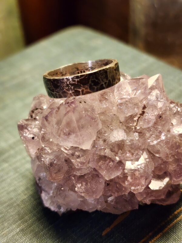Forged Sterling Ring 1 - Size 6.75 - Image 2