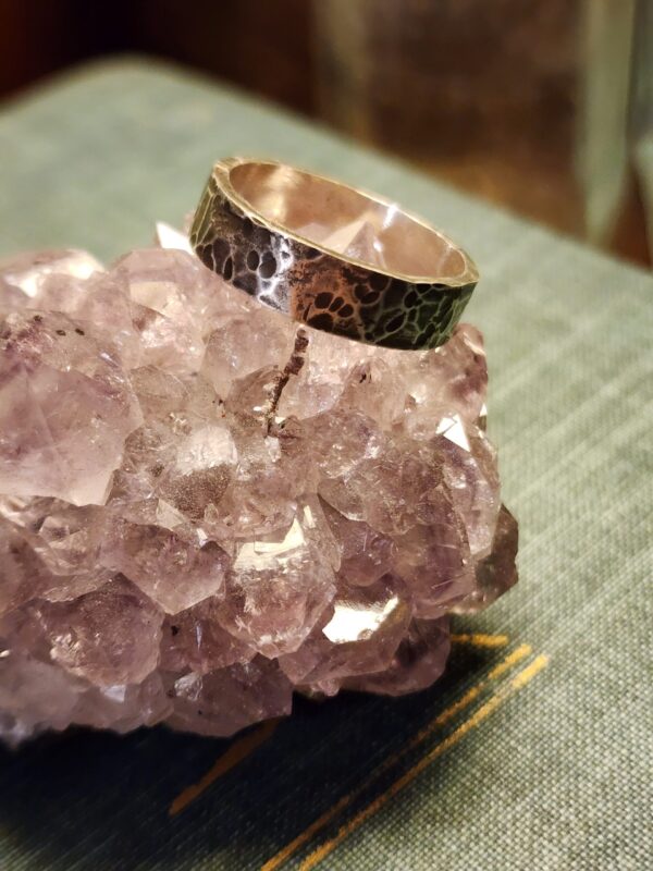 Forged Sterling Ring 2 - Size 8.5 - Image 2