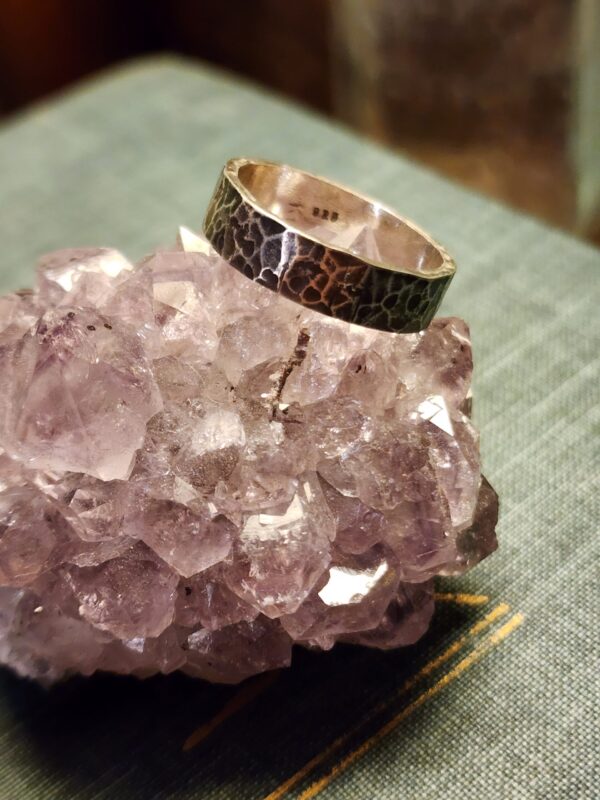 Forged Sterling Ring 2 - Size 8.5
