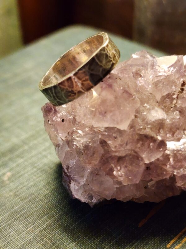 Forged Sterling Ring 3 - Size 7.75