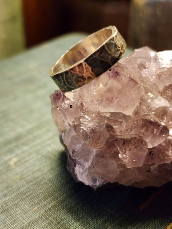 Forged Sterling Ring 4 - Size 6.75 - Image 3