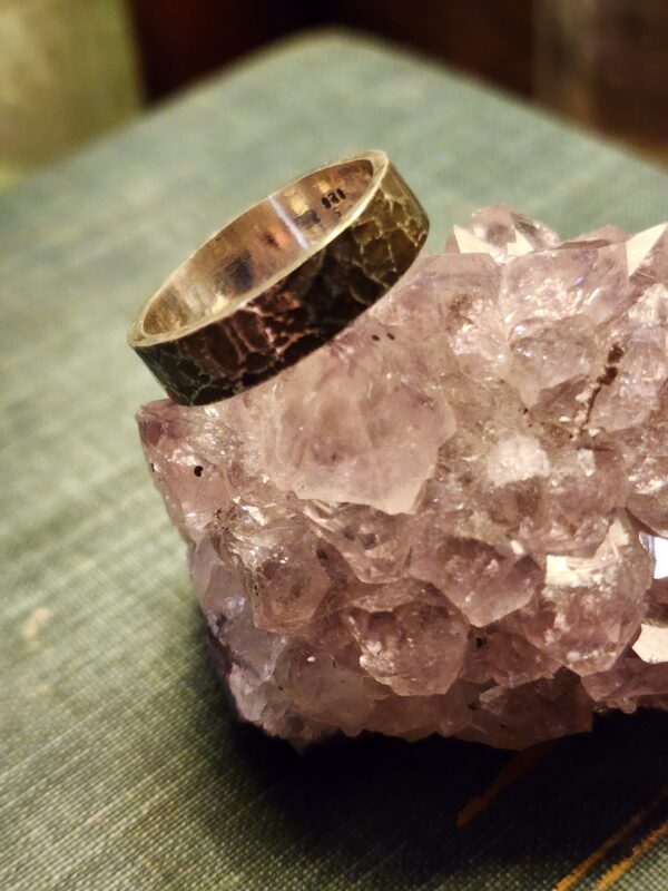Forged Sterling Ring 9 - Size 7.5